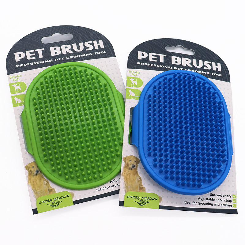 Soft Rubber Dog Cat Brush Pet Bath Silicone Comb Massage Comb Hair Remover Pet Supplies Dog Grooming Wash Cleaning Equipment