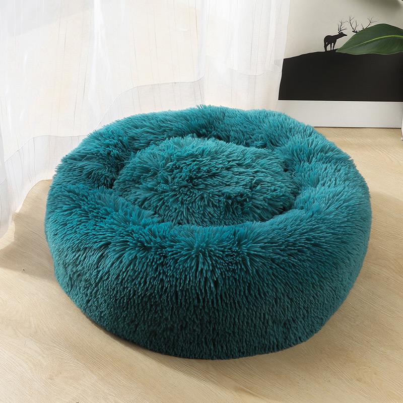 Pet Dog Bed Comfortable Donut Cuddler Round Dog Kennel Ultra Soft Washable Dog and Cat Cushion Bed