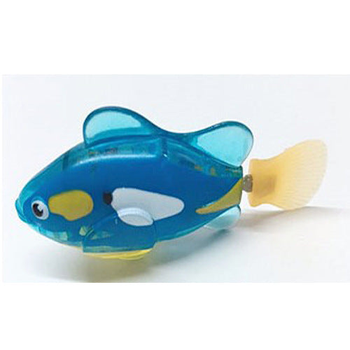 Luminous Electric Swimming Fish Toy Electronic Pet Fish Robot Fish Baby Bath Toy