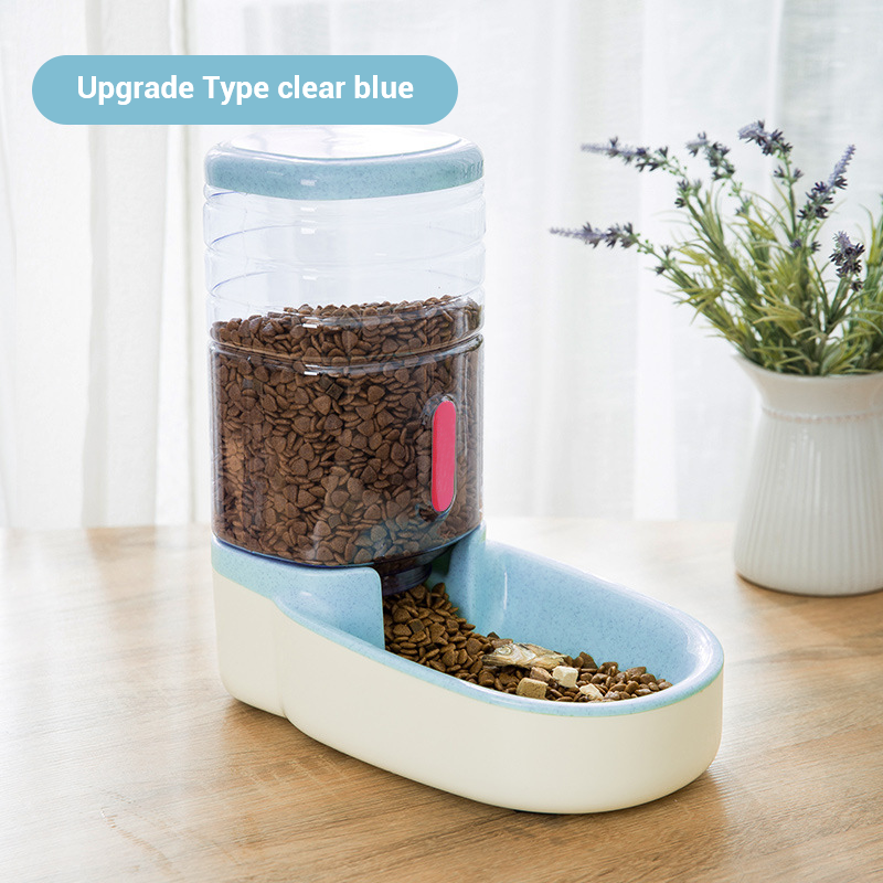 Large Dog Automatic Pet Feeder Cat Water Dispenser Dog Bowl Cat Bowl Water Feeding Bowl Cat Bowl