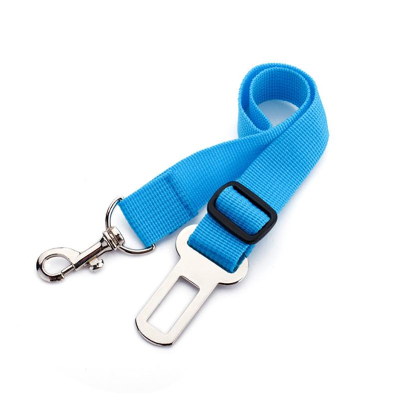 Dog car seat belt safety protector travel pets accessories dog leash Collar breakaway solid car harness