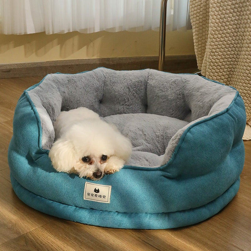 Doghouse Warm Four Seasons Universal Small Dog Teddy Bichon Dog Bed Sofa Netflix Cat Nest Pet Supplies