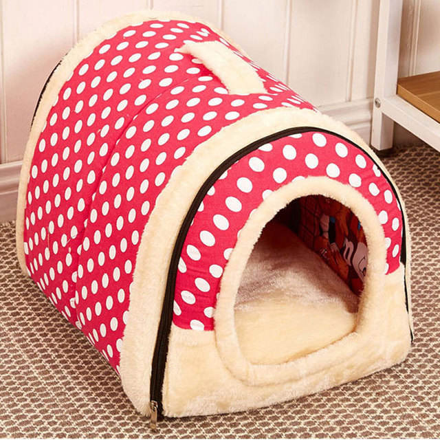 Dog Kennel Detachable Pet Bed Cat Kennel Dog Cage Dog Pad