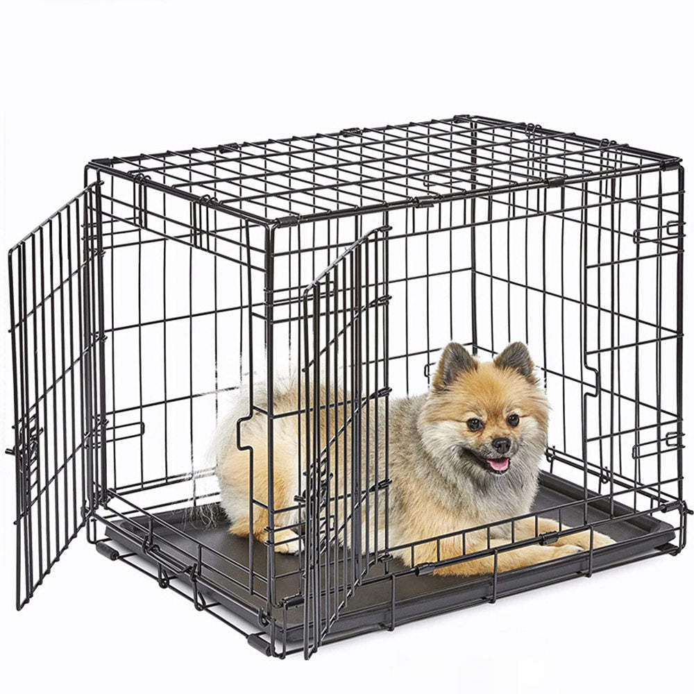 Cage Bottomless Dog Cage Small Dog Cage Teddy Pet Cat Cage Folding Dog Cage