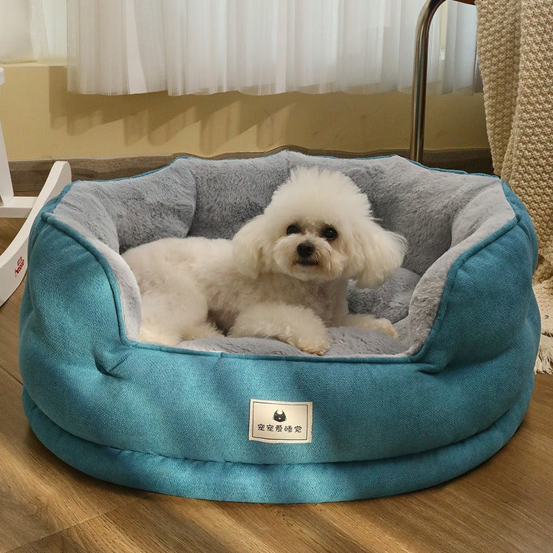 Doghouse Warm Four Seasons Universal Small Dog Teddy Bichon Dog Bed Sofa Netflix Cat Nest Pet Supplies