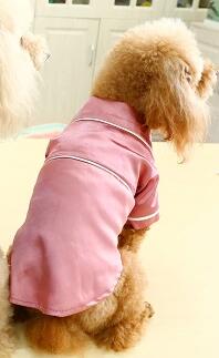 Luxury Silk Dog Pajamas Bathrobe Cute Indoor Soft Pet Comfort Costumes XS XL Autumn Winter Cat Sleeping Clothes Goods For Yorkie