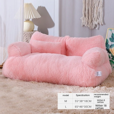 Luxury Cat Bed Sofa Warm Cat Nest Pet Bed For Small Medium Dogs Cats Comfortable Plush Puppy Bed Pet Supplies