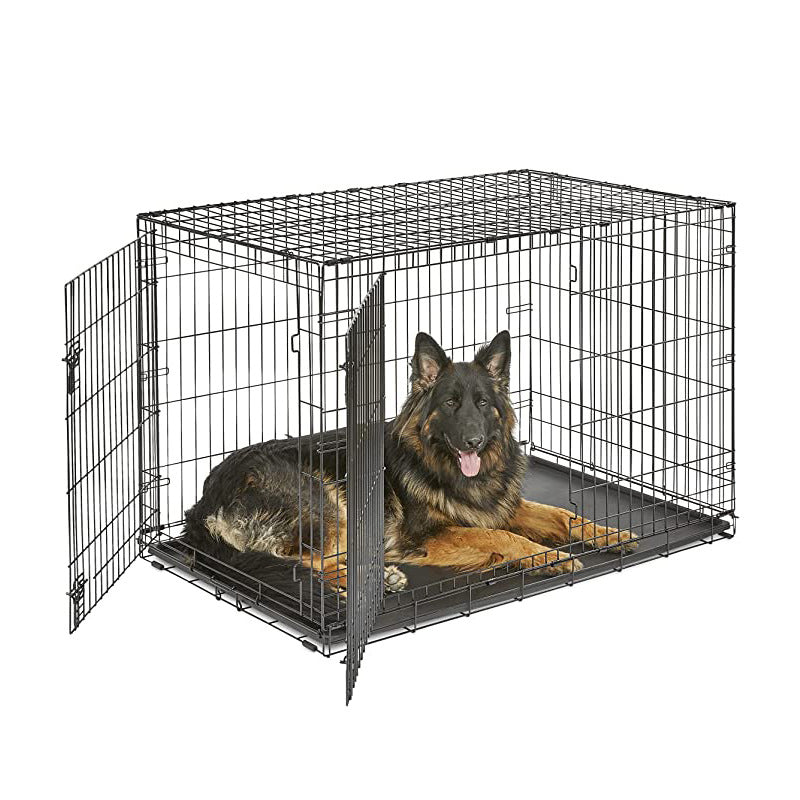 Cage Bottomless Dog Cage Small Dog Cage Teddy Pet Cat Cage Folding Dog Cage