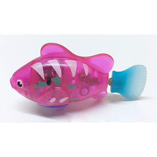 Luminous Electric Swimming Fish Toy Electronic Pet Fish Robot Fish Baby Bath Toy