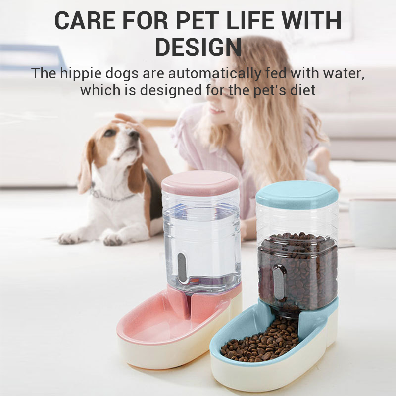 Large Dog Automatic Pet Feeder Cat Water Dispenser Dog Bowl Cat Bowl Water Feeding Bowl Cat Bowl