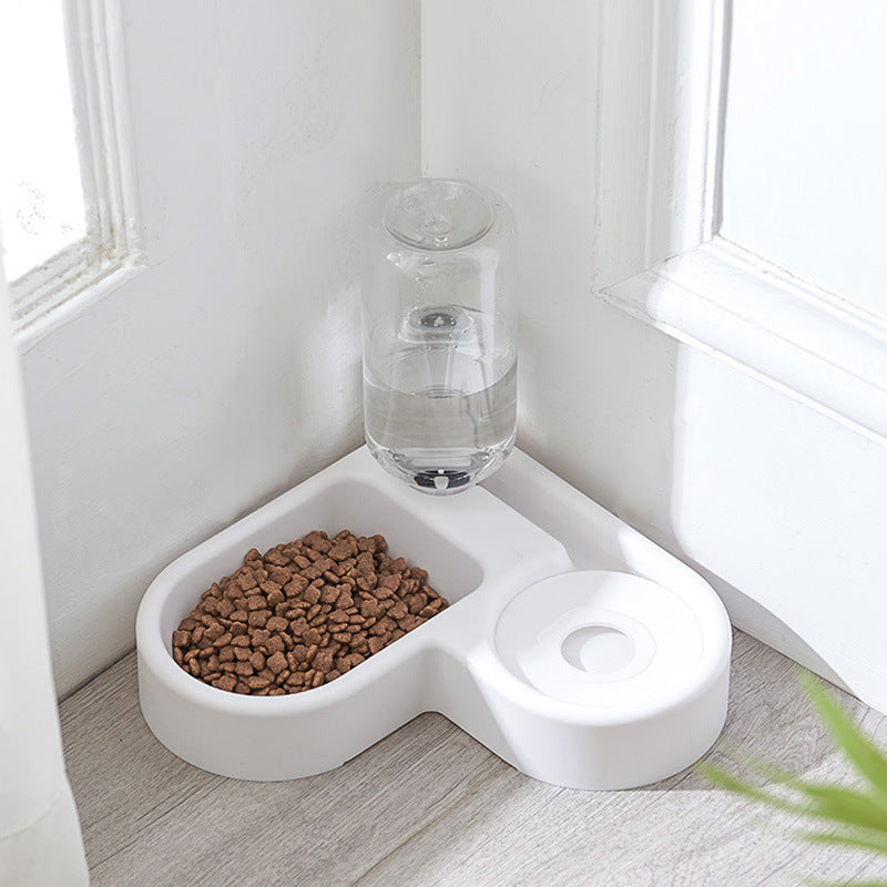 Pet bowls save space reduce flipping wet mouth cat bowls pet automatic water dispensers pet food bowls dog bowls