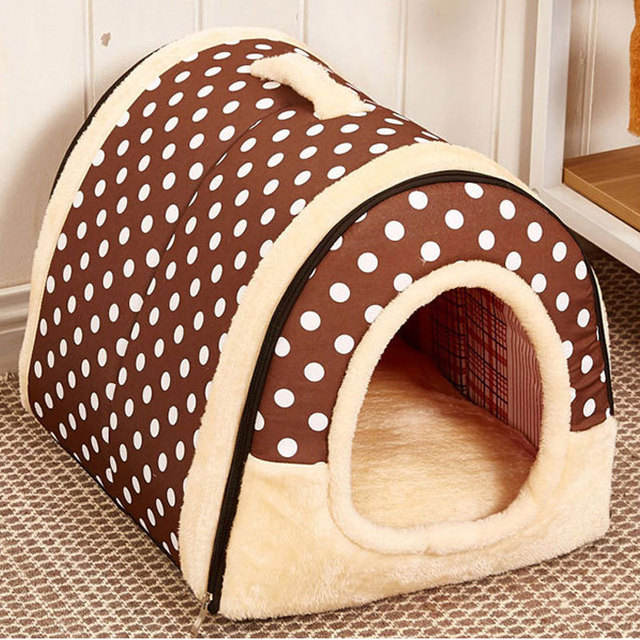 Dog Kennel Detachable Pet Bed Cat Kennel Dog Cage Dog Pad