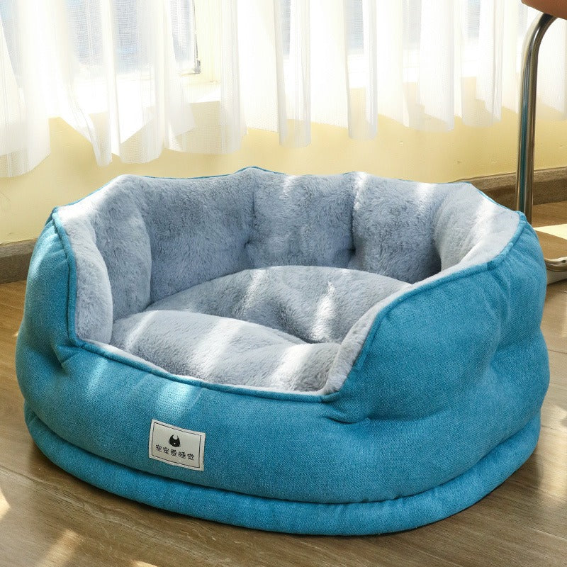 Doghouse Warm Four Seasons Universal Small Dog Teddy Bichon Dog Bed Sofa Netflix Cat Nest Pet Supplies