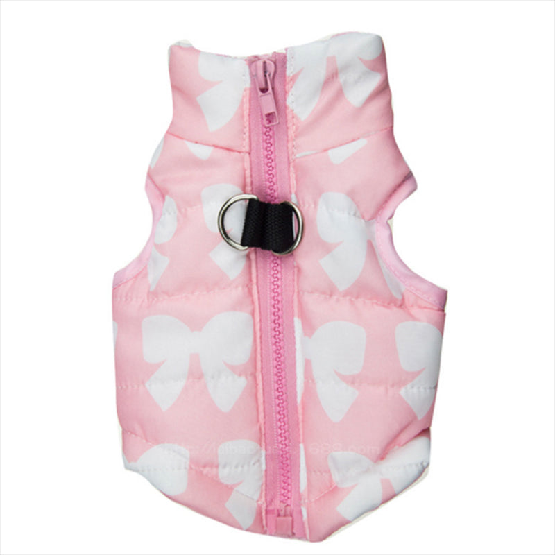 Pet Clothes Puppy Outfit Vest Warm Dog Clothes For Small Dogs Winter Windproof Pets Dog Jacket Coat