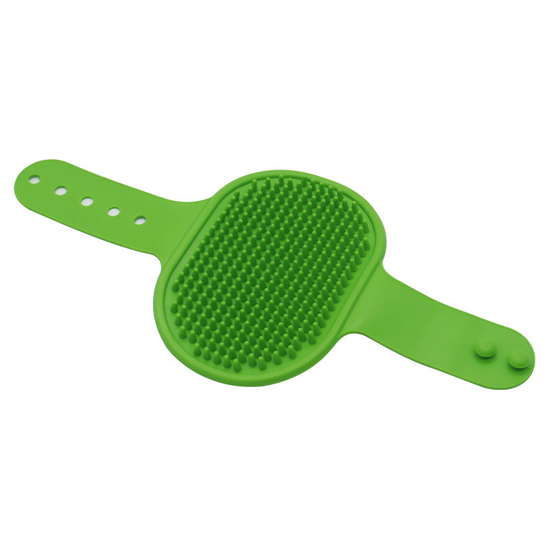 Soft Rubber Dog Cat Brush Pet Bath Silicone Comb Massage Comb Hair Remover Pet Supplies Dog Grooming Wash Cleaning Equipment