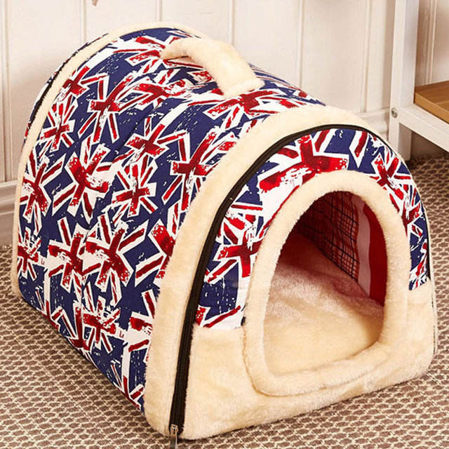 Dog Kennel Detachable Pet Bed Cat Kennel Dog Cage Dog Pad