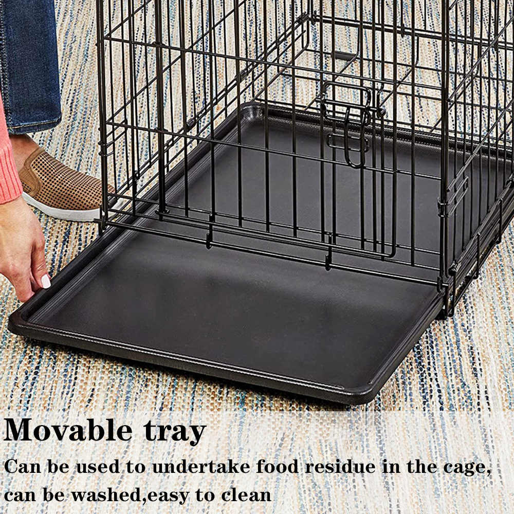 Cage Bottomless Dog Cage Small Dog Cage Teddy Pet Cat Cage Folding Dog Cage