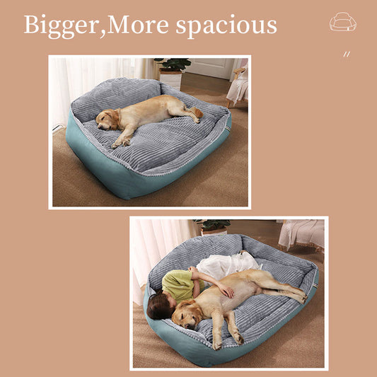 Dog House Large Dog Winter Warm Pet Mat Golden Hair Pet Winter Sofa Dog Cushion Four Seasons Universal Dog Bed