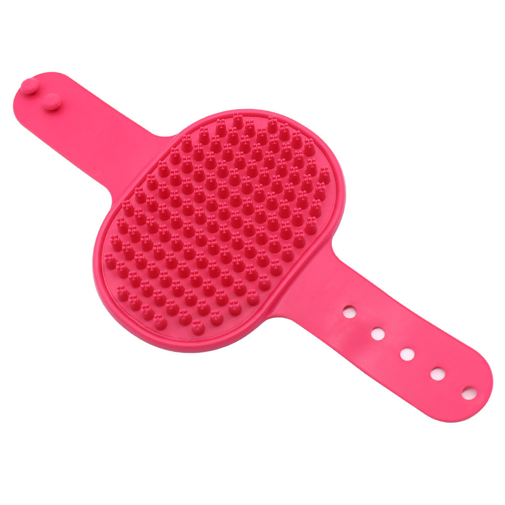 Soft Rubber Dog Cat Brush Pet Bath Silicone Comb Massage Comb Hair Remover Pet Supplies Dog Grooming Wash Cleaning Equipment