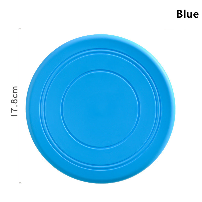 Pet Toy Dog Frisbee Pet Interactive Training Frisbee Floating Water Bite Resistant Soft Frisbee Pet Supplies